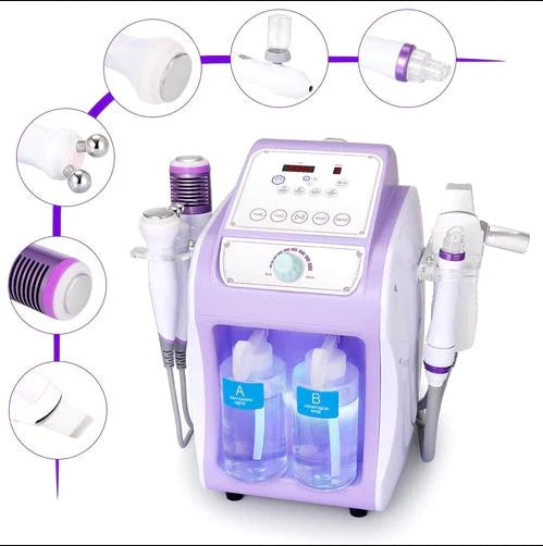 BRÜUN Peneelily Hydro Facial Clean Blackhead Removal Skin Scrubber Acne Removal Machine