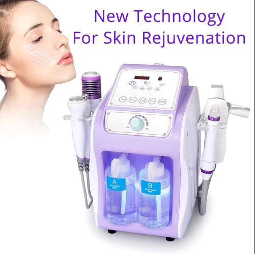 BRÜUN Peneelily Hydro Facial Clean Blackhead Removal Skin Scrubber Acne Removal Machine