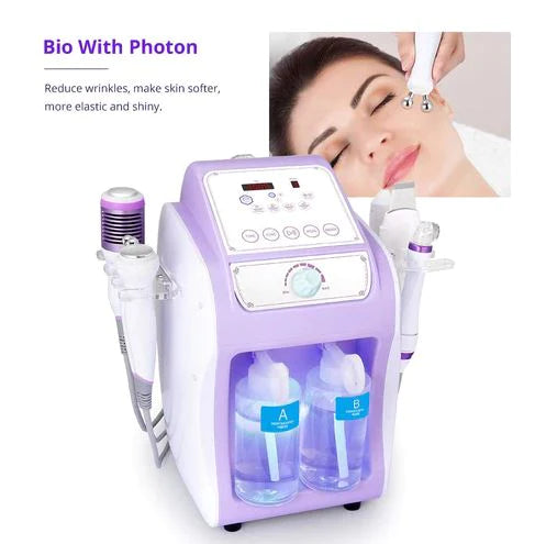 BRÜUN Peneelily Hydro Facial Clean Blackhead Removal Skin Scrubber Acne Removal Machine