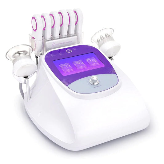 BRÜUN - 40K Ultrasonic Cavitation Machine 3.0 for Skin Tightening and Weight Lose - RF Vacuum for Fat Burning and Body Shaping for Spa Use