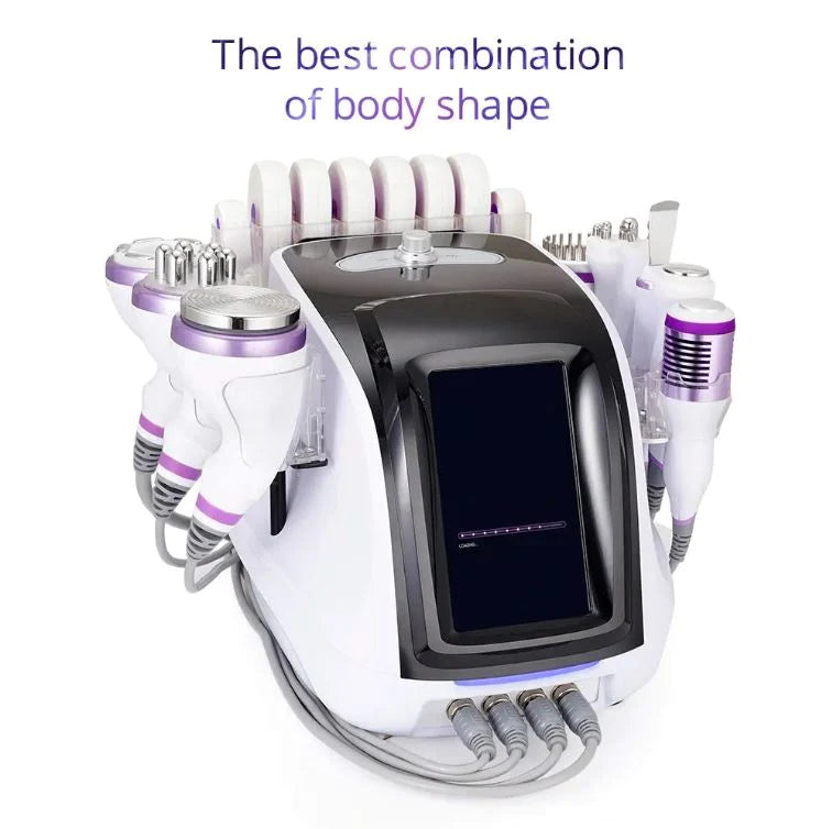 BEAUTE MORE 10 in 1 Cavitation Machine Cellulite Removal Radio Frequency Skin Lifting Beauty Equipment