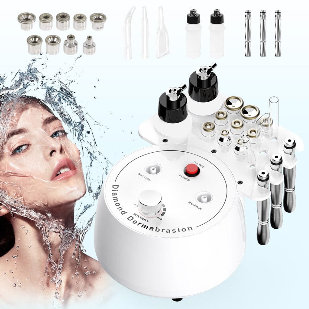 BRÜUN 3 in1 Diamond Microdermabrasion Dermabrasion Machine Tool Skin Peeling Face Care