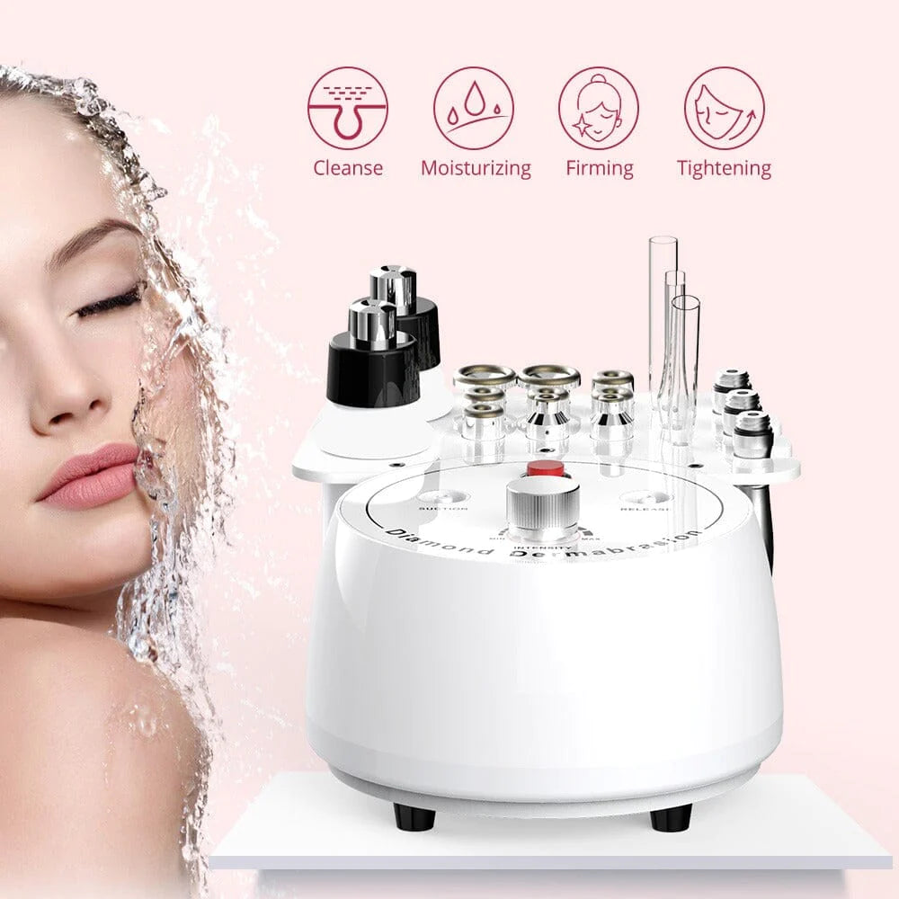 BRÜUN 3 in1 Diamond Microdermabrasion Dermabrasion Machine Tool Skin Peeling Face Care