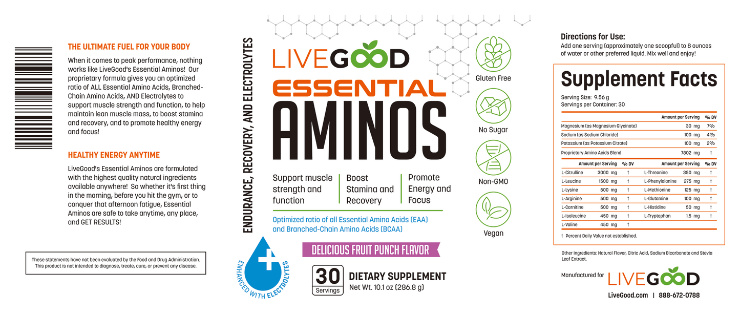 ESSENTIAL AMINOS