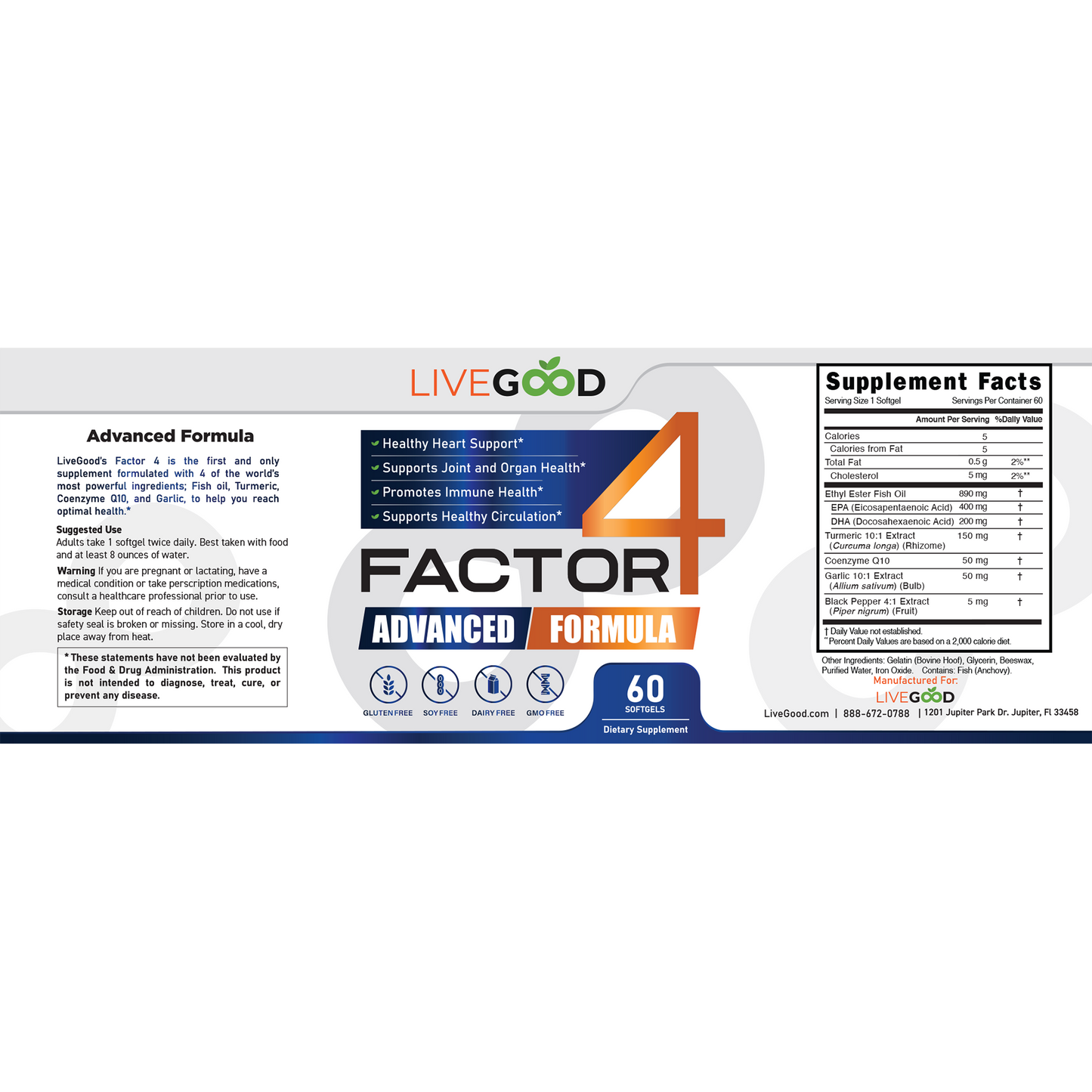 FACTOR4 - ADVANCED INFLAMMATION MANAGEMENT